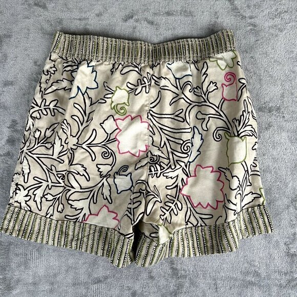 Knox Rose Shorts Women Size S Floral Cotton Blend Stretch Pockets Boho Indie - Picture 6 of 7